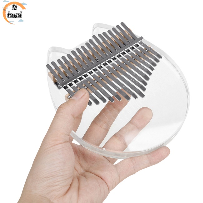 Đàn Kalimba 17 Tông Bằng Acrylic Trong Suốt Dành Cho Người Mới Bắt Đầu