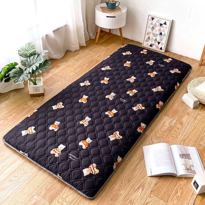 Nệm Trải Giường Đơn / Đôi 0.9m Chất Liệu Dày Dặn Mềm Mại Có Thể Gấp Gọn Tiện Dụng Cho Kí Túc Xá / Ký Túc Xá