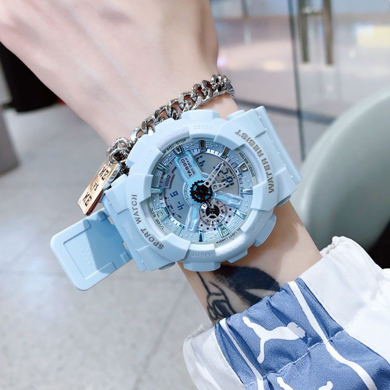 ✨Đồng Hồ Đeo Tay Điện Tử Chống Nước Kiểu Dáng Đơn Giản Phong Cách Preppy Hàn Quốc Cho Học Sinh Nam Nữ