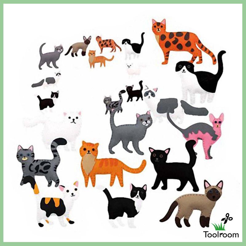 Bộ Dụng Cụ May Vá Thủ Công Hình Động Vật Cho Người Mới Bắt Đầu