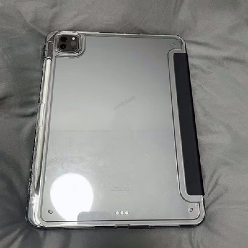 Bao Da Máy Tính Bảng Bằng Acrylic Trong Suốt Cho iPad 10.2 9th 8th 7th Gen 9.7 6th 5th Air 2 1 Air 5 4 3 Mini 6 Pro 11 10.5 10th 10.9 Ốp