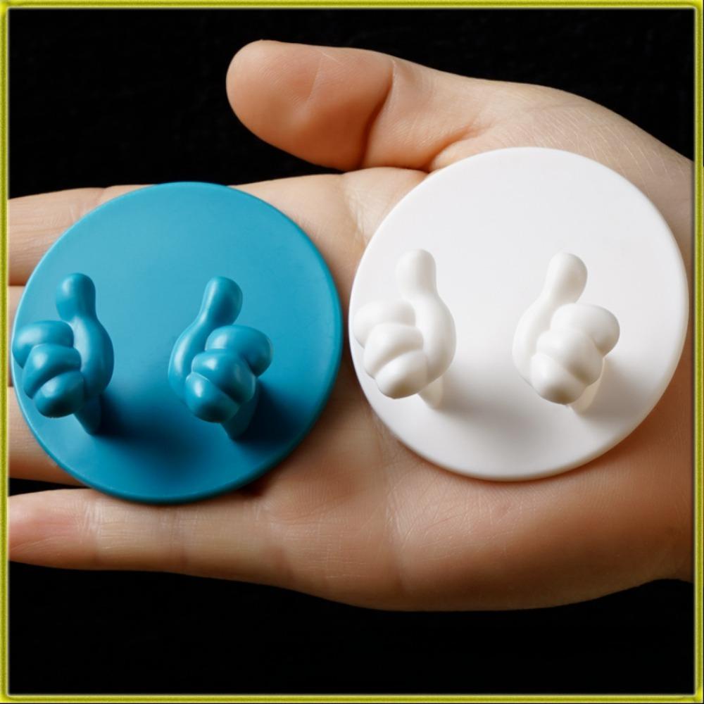 1 Giá Đỡ Chìa Khóa / Dao Cạo Râu Không Đục Lỗ Sắp Xếp Gọn Gàng Cho Nhà Bếp Nhà Tắm