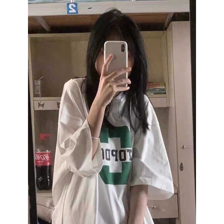 Áo Thun Tay Ngắn Dáng Rộng Phong Cách Hàn Quốc Thời Trang Mùa Hè 2023 Mới Cho Nữ
