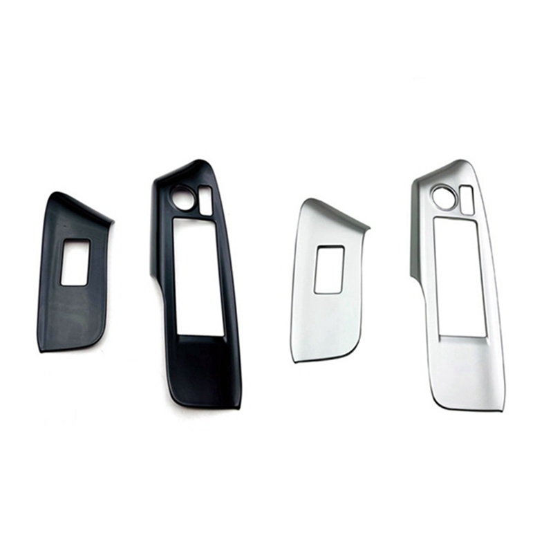 Khung Dán Công Tắc Cửa Sổ Xe Hơi Màu Đen Bóng Cho Toyota Sienta 2023 +