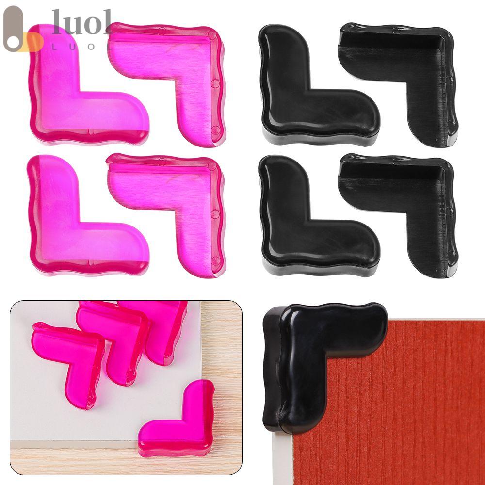 [Hàng giao ngay]Bộ 4 Miếng Bọc Cạnh Bàn Chống Va Chạm Bảo Vệ An Toàn Cho Bé Thiết Kế Dễ Thương