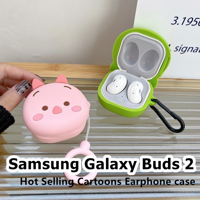Hàng Có Sẵn! Hàng Có Sẵn! Vỏ Bảo Vệ Hộp Sạc Tai Nghe Samsung Galaxy Buds 2 2 Họa Tiết Hoạt Hình Dễ Thương