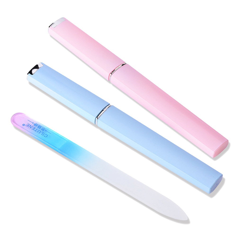 Dụng Cụ Dũa Móng Tay Bằng Hợp Kim Kèm Hộp Đựng