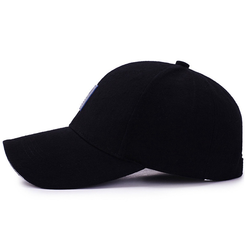 Mũ Lưỡi Trai Cotton Màu Trơn Đơn Giản Thời Trang Cho Nam