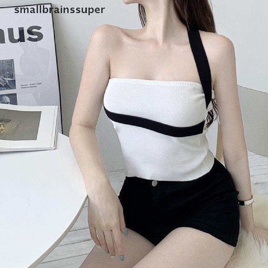 Áo Croptop Trễ Vai Phong Cách Quyến Rũ Dành Cho Nữ SBS