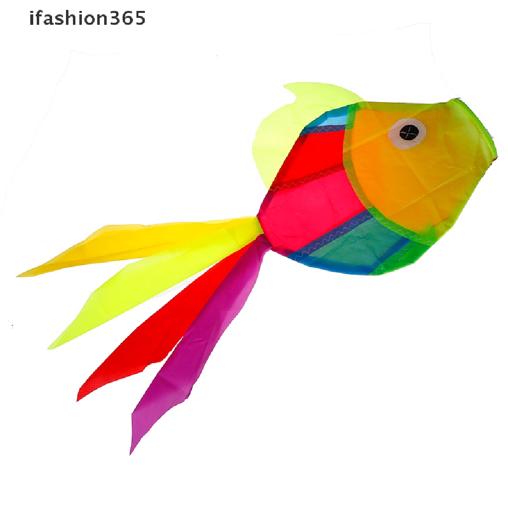 [ifashion365] Đồ Chơi Diều Hình Cá Mưa / Gió Trang Trí Vườn / Ngoài Trời Cho Trẻ Em