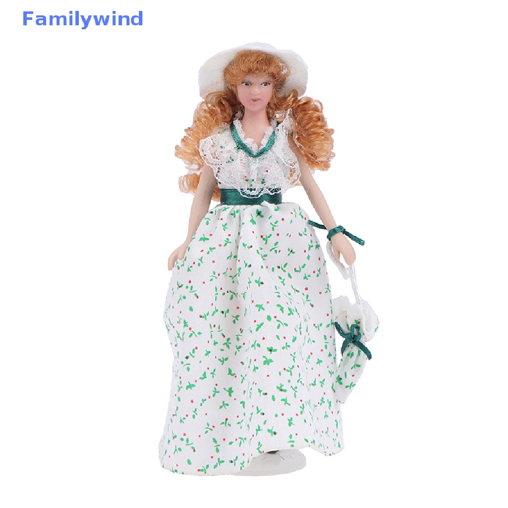 Mô Hình Búp Bê Mini Victorian Tỉ Lệ 1: 12