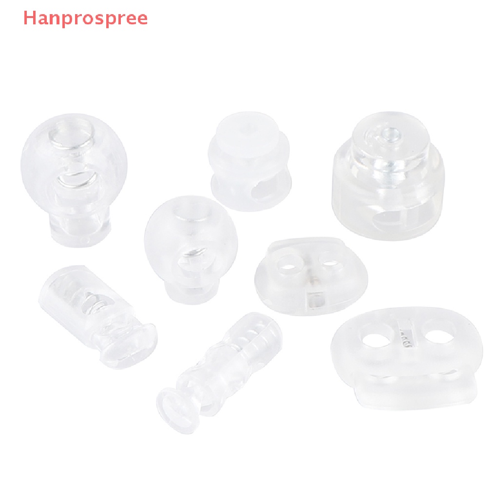 Bộ 10 Đầu Khóa Dây Giày DIY Bằng Nhựa Hanprospree >