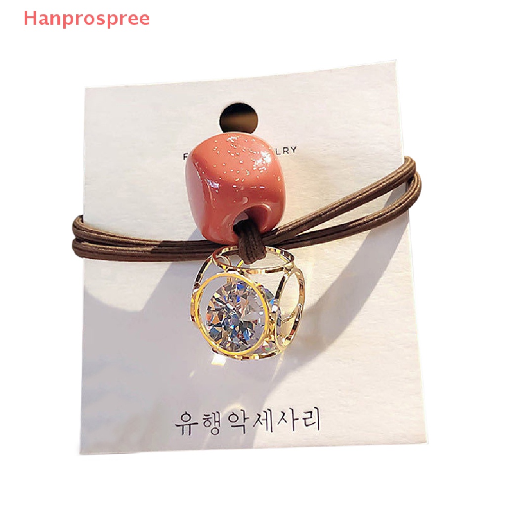 1 Dây Cột Tóc Đính Đá Thời Trang Dành Cho Nữ