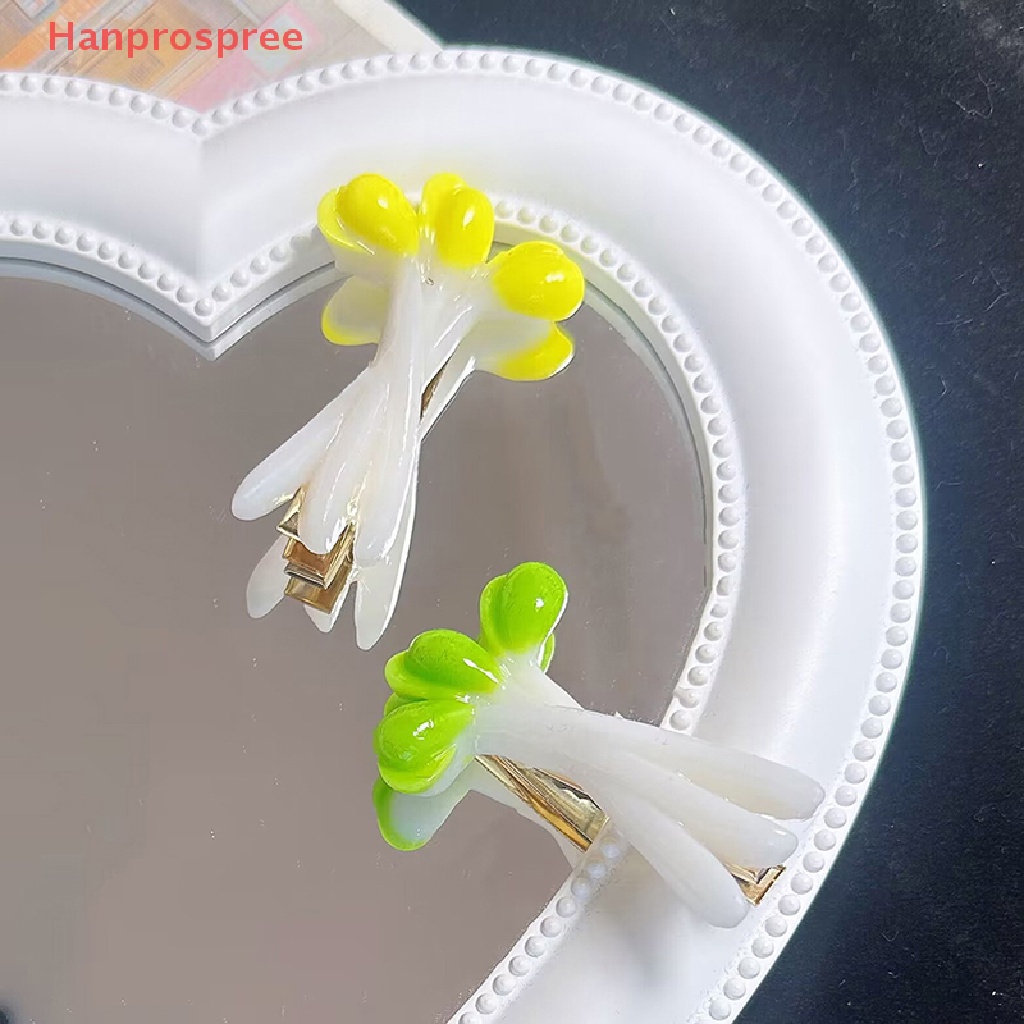 Set 2 Kẹp Tóc Hình Rau Củ Quả Ngộ Nghĩnh Cho Nữ