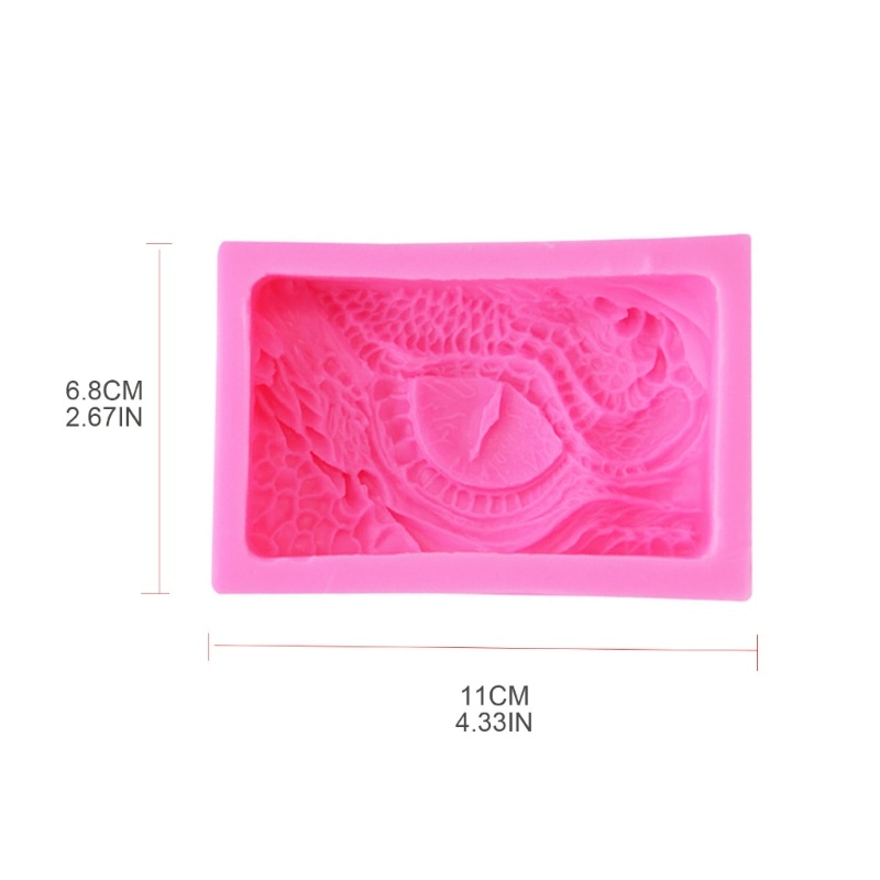 Khuôn Silicone Làm Bánh Tạo Hình Mắt Rồng Độc Đáo Tiện Dụng