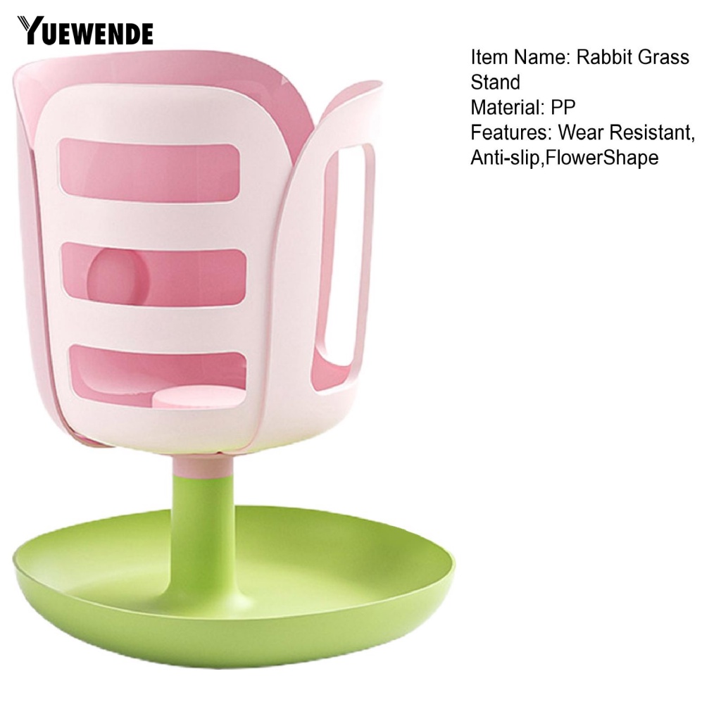 Yue.z Bát PP Đựng Thức Ăn Cho Thỏ Có Thể Tháo Rời