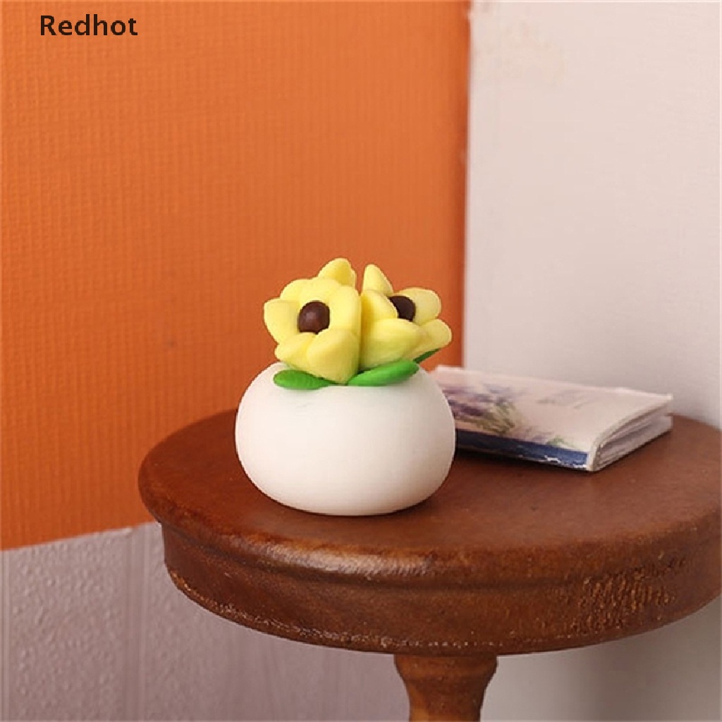 Mô Hình Chậu Hoa Trang Trí Nhà Búp Bê Tỉ Lệ 1: 12