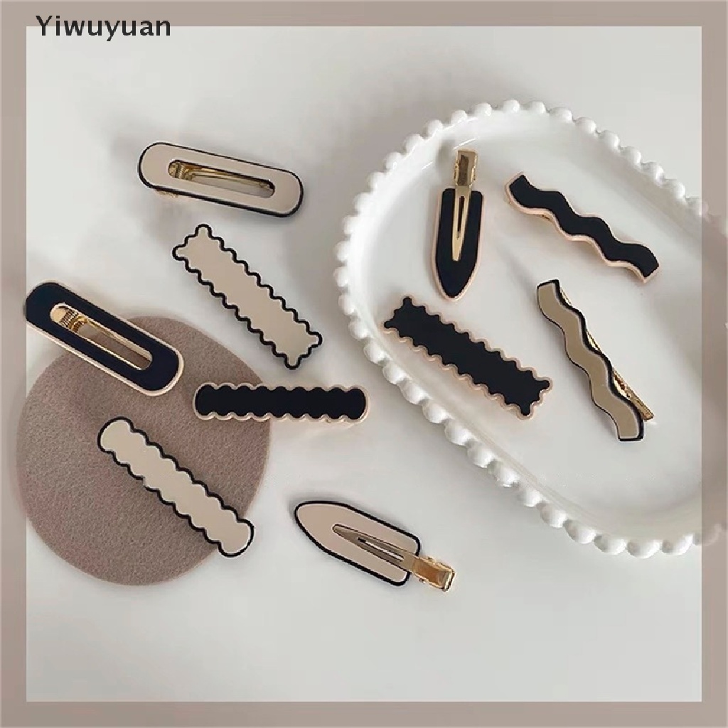 Bộ 2 Kẹp Tóc Hình Học Thời Trang Cho Nữ