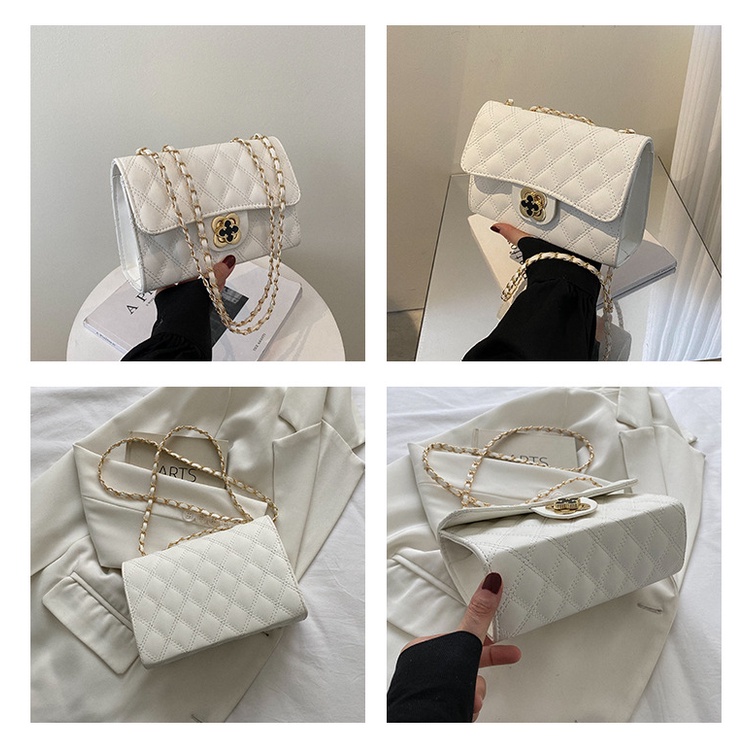 Túi Đeo Chéo Hình Vuông Cỡ Nhỏ Thiết Kế Đơn Giản Thời Trang Mùa Xuân 2023 Cho Nữ