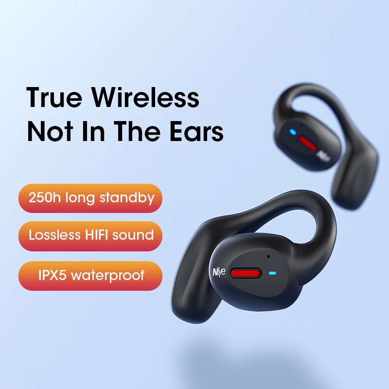 Tai Nghe Bluetooth Niye T18 2023 Xoay 360 Độ Âm Thanh HIFI Chất Lượng Cao ° Tai Nghe Treo Vành Tai Không Dây Âm Thanh Bass Nặng ACS