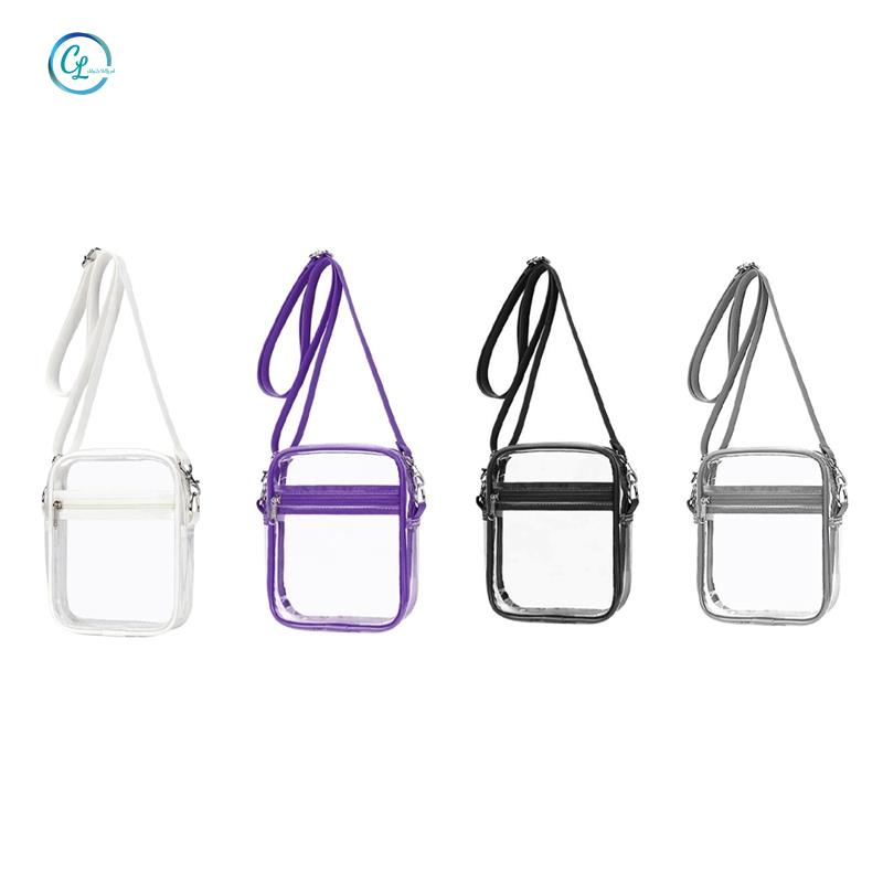 Túi Xách Thể Thao Trong Suốt Có Dây Đeo Vai Điều Chỉnh Được