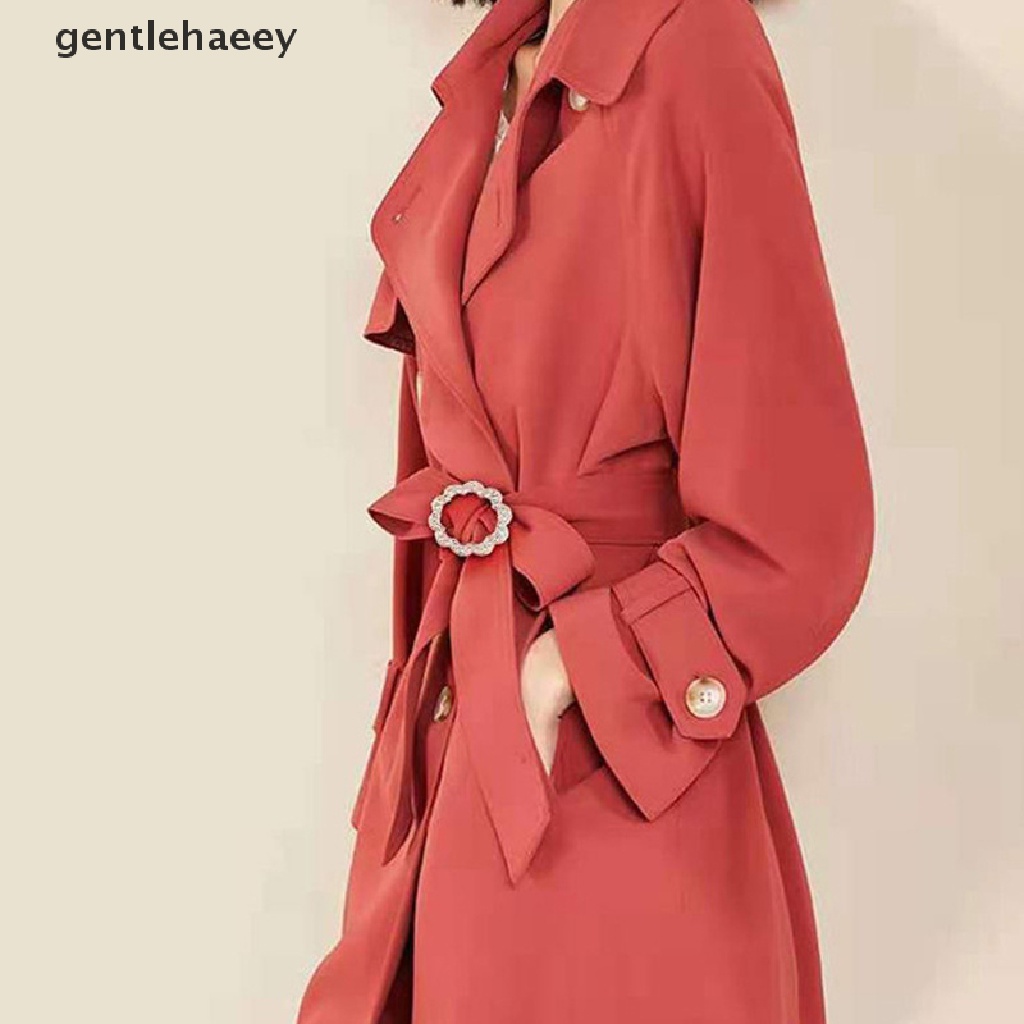 Gent Khóa Khăn Quàng Cổ Đính Đá Kẹp Khăn Quàng Cổ Thời Trang Thanh Lịch Dành Cho Áo Sweater / Khăn Quàng Cổ Và Quần Áo EN