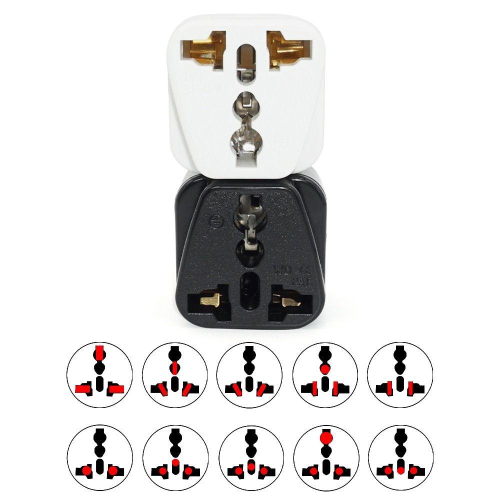 SHOUKEY 2 Đầu Nối Chuyển Đổi UK Sang WD-7 Với Ống Cầu Chì