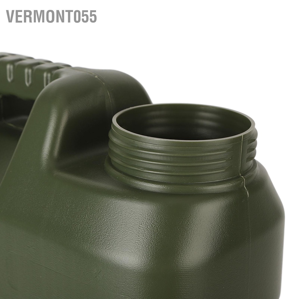 Vermont055 Di Động Bình Đựng Nước Ngoài Trời Lưu Trữ Tàu Sân Bay PE Xô Cho Cắm Trại Dã Ngoại BBQ Dung Tích Cao 12L Xanh