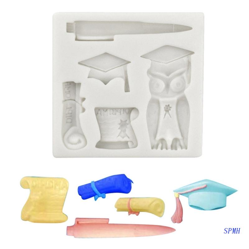 Khuôn Nhấn Làm Bánh Quy DIY Hình Hoạt Hình Siêu Tốt Nghiệp