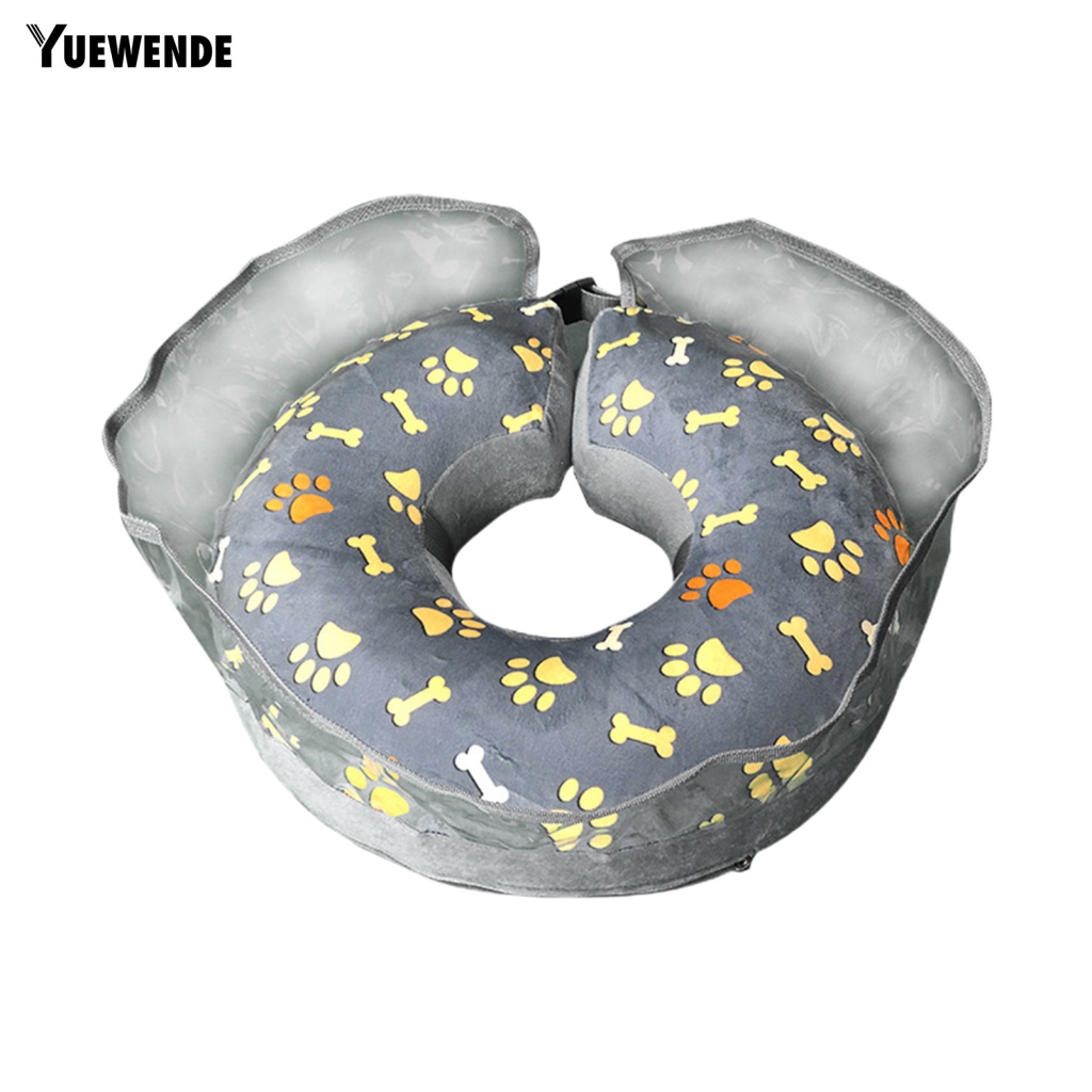 Yue.z Vòng Cổ PVC Co Giãn Hình Nón Bảo Vệ Thú Cưng Sau Khi Phẫu Thuật