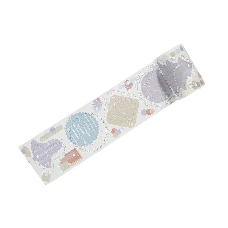 Cuộn Băng Keo Dán Trang Trí Sổ Tay Nhật Ký Có 6 Kiểu Xinh Xắn