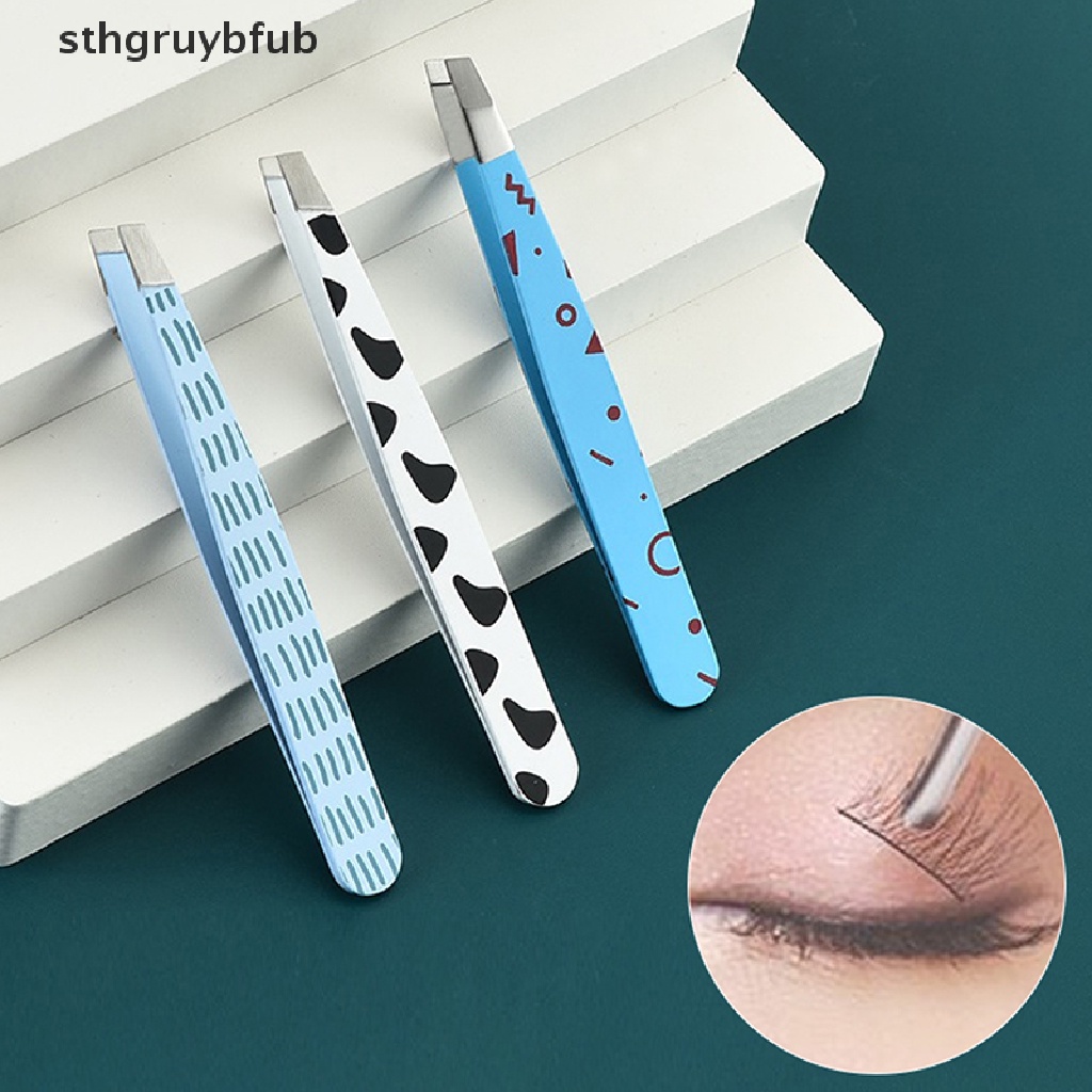 Nhíp Nhổ Lông Mày Chuyên Nghiệp Bằng Thép Không Gỉ