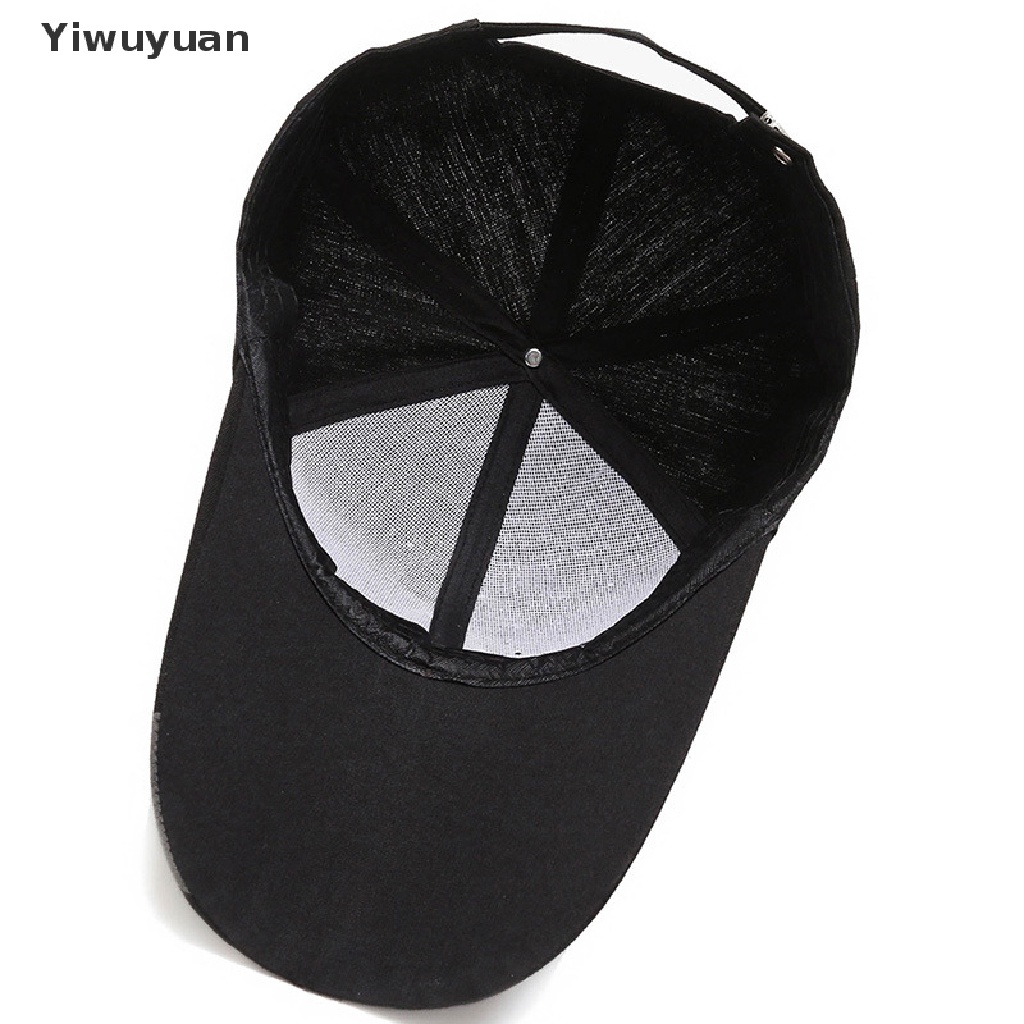 < Yiwuyuan > Mới Mũ Lưỡi Trai In Chữ Dad Phong Cách Hip Hop Có Thể Điều Chỉnh Dành Cho Nam Và Nữ