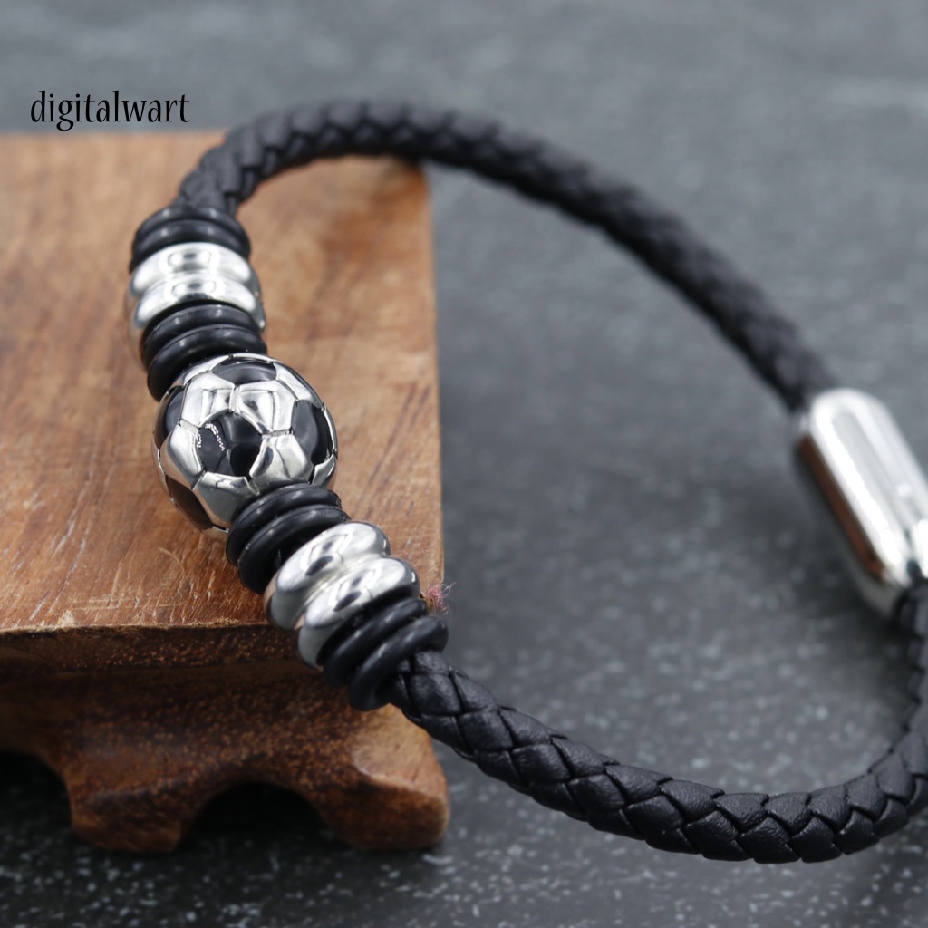 Kỹ Thuật Số| Vòng Tay Dây Thừng Màu Đen / Xanh Dương Có Khóa Cài Chi Tiết Tinh Tế Phong Cách Tối Giản