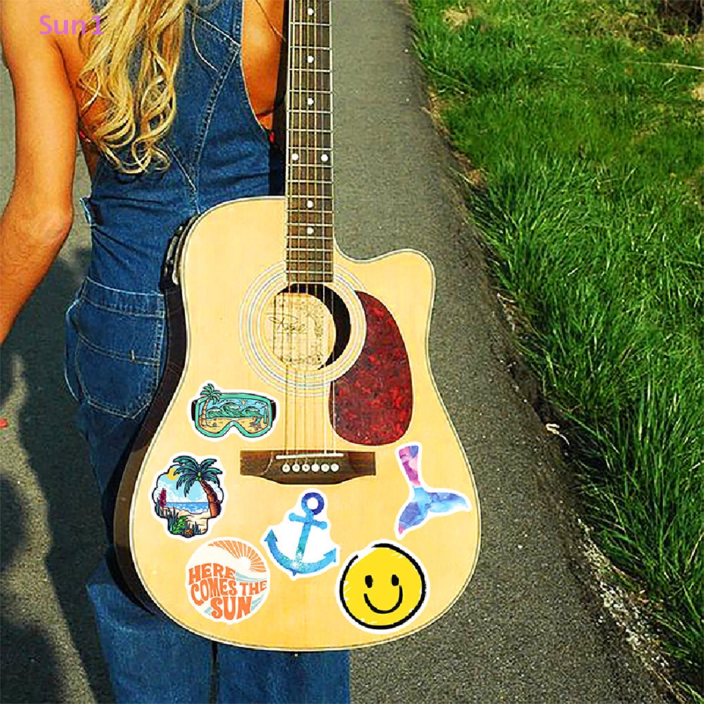 Bộ 50 Miếng Dán Chống Nước Dùng Cho Ván Trượt / Điện Thoại