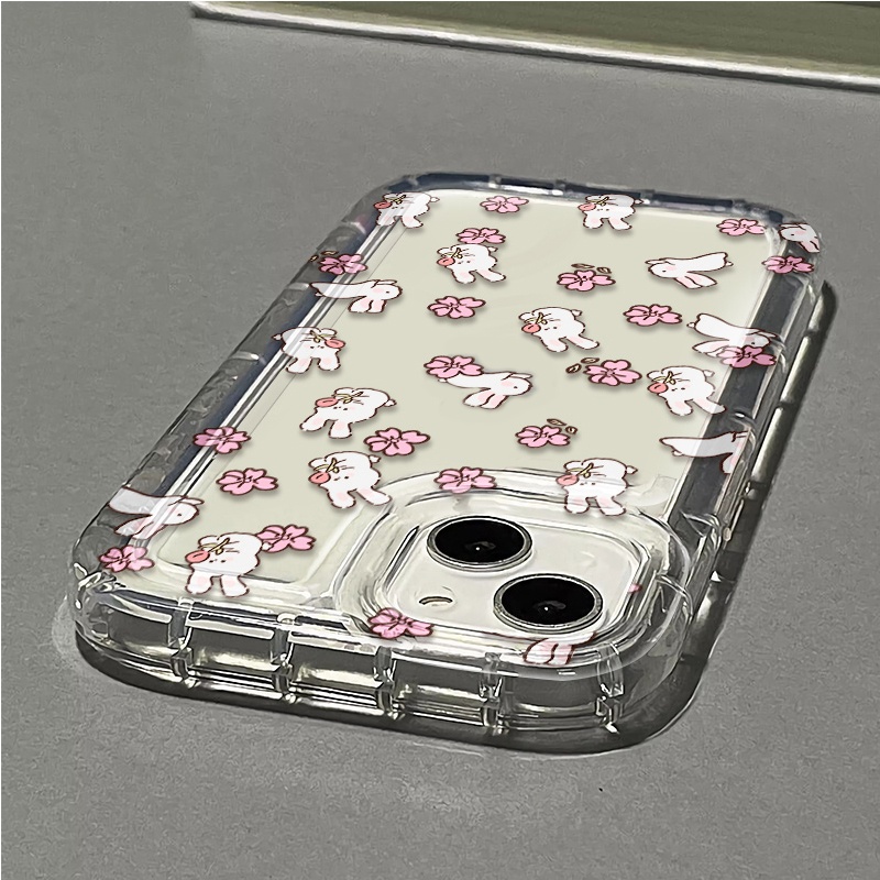 Ốp Điện Thoại Silicon TPU Mềm Trong Suốt In Họa Tiết Dễ Thương Cho IPhone 14 12 13 Pro Max 11 XS XR X 8 + 7 Plus