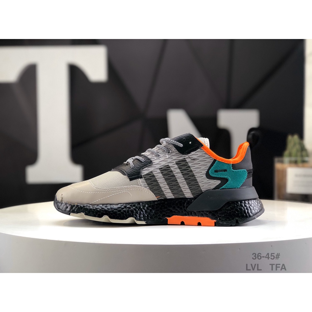Giày Thể Thao Adidas Nite Jogger Boost V2 3M EE5569 36-45 Phản Quang Phong Cách retro