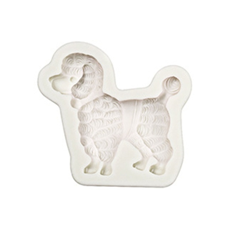 Khuôn Silicone Làm Bánh Tạo Hình Chú Cún 3D Độc Đáo Tiện Dụng