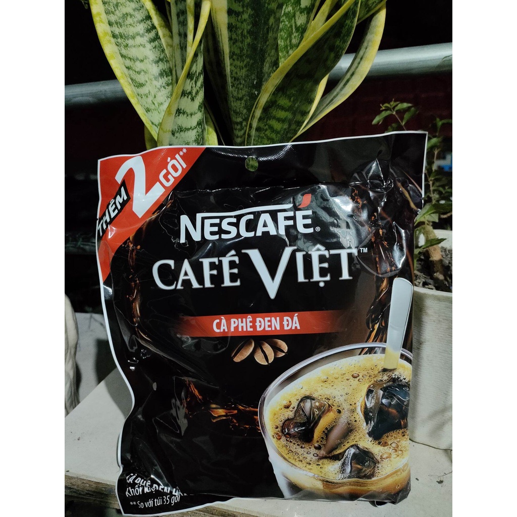 Cà phê Việt đen đá - Nescafe Việt bịch  Date New 2023