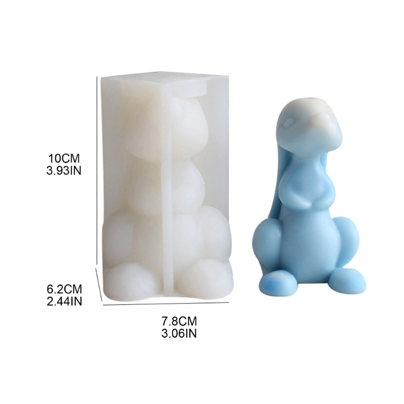 Khuôn Làm Đồ Trang Sức Thủ Công Hình Thỏ Tai Siêu Dài Dễ Vệ Sinh