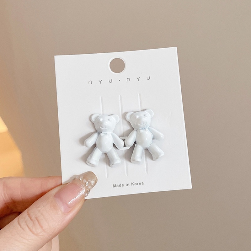 Wmmb Nút Cài Thắt Lưng Quần Jean Không Đường May Tức Thì Hình Gấu