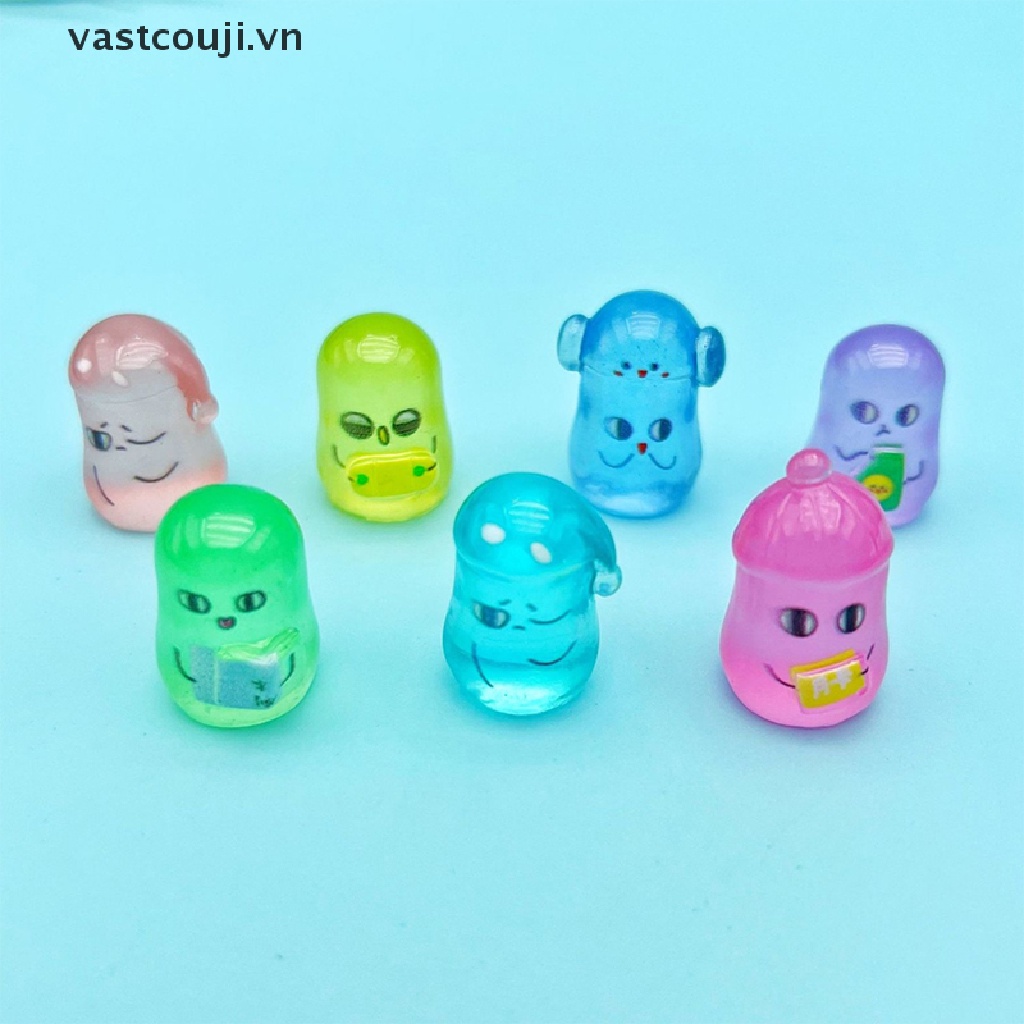 Bộ 2 Đồ trang trí Búp Bê VASTJI Dạ Quang Dùng Trang Trí Tiểu Cảnh