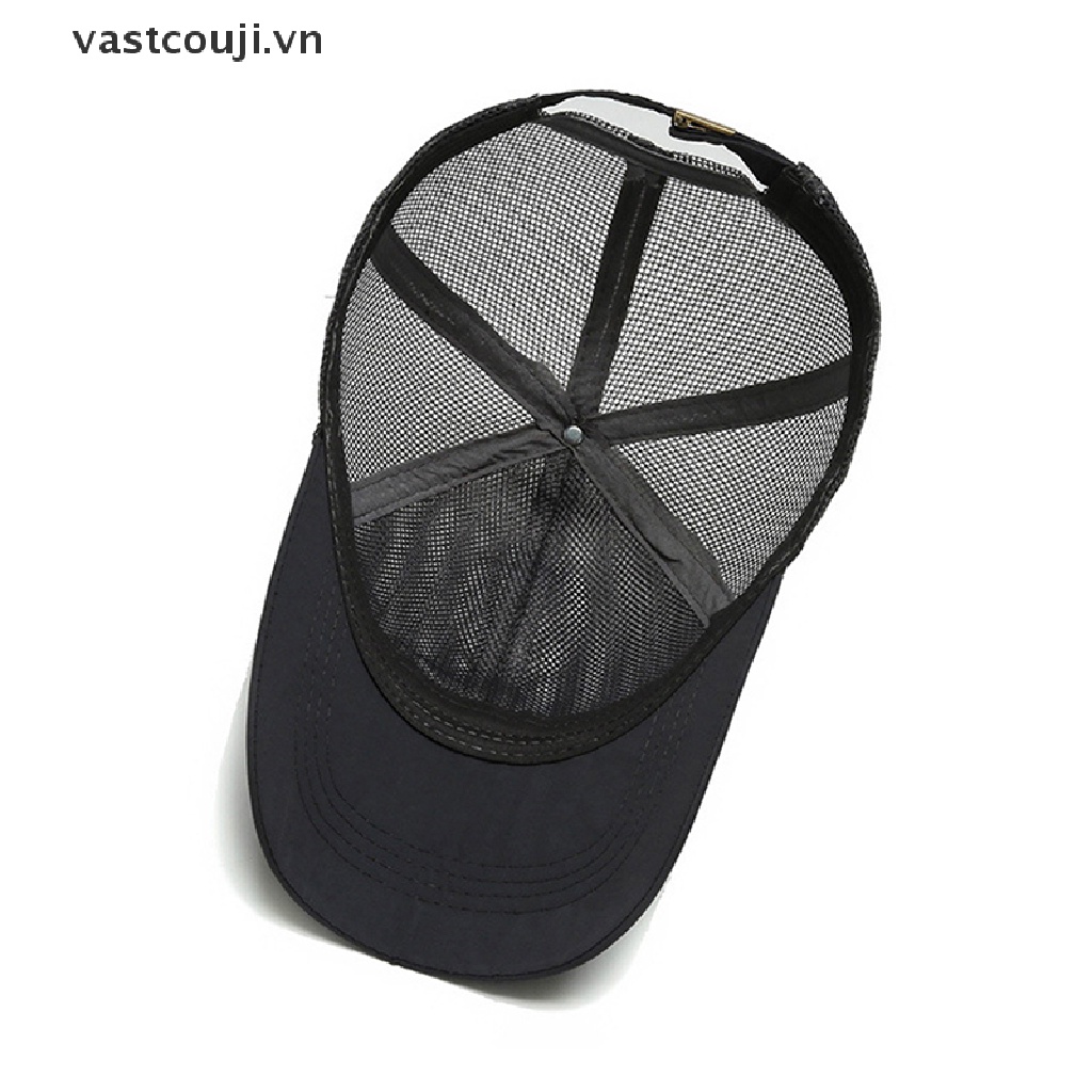 Mũ Lưỡi Trai Phối Lưới Nhanh Khô Thời Trang Mùa Hè Cho Nam Và Nữ