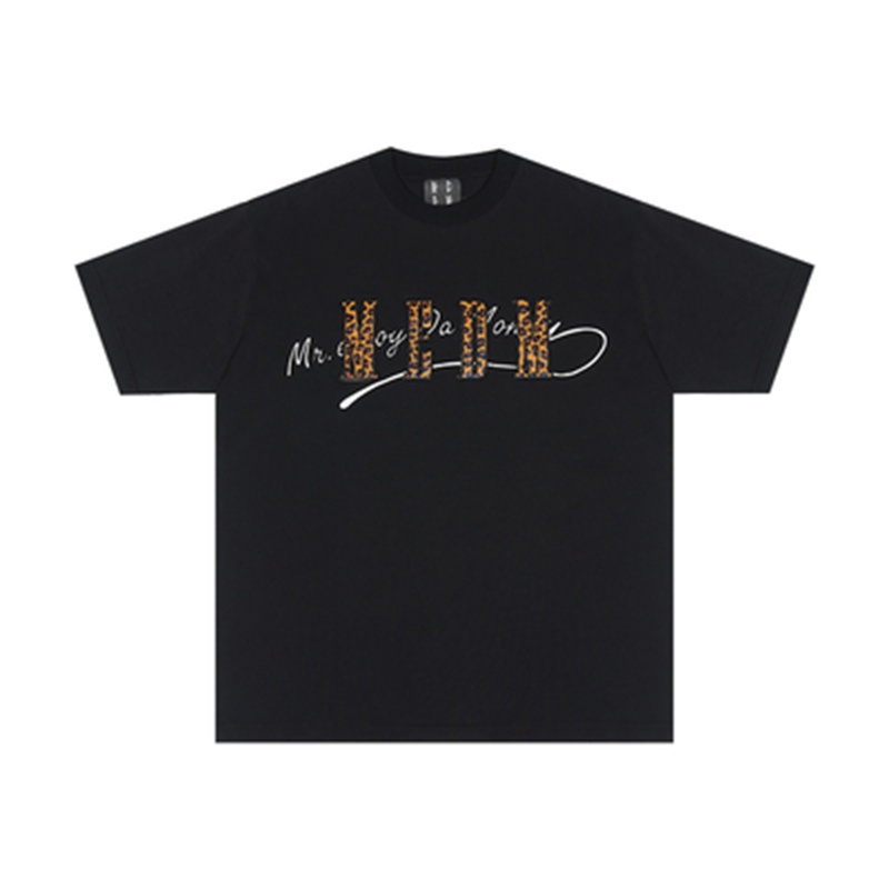 Áo Thun Tay Lửng Dáng Rộng Phong Cách Đường Phố Mỹ Thời Trang Mùa Hè Cho Nam Và Nữ