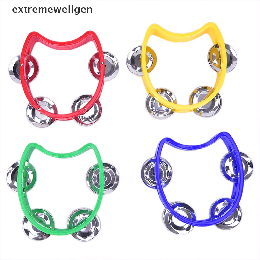 Trống Lục Lạc Cầm Tay Bằng Nhựa Và Kim Loại Dành Cho Trẻ Em Phụ Kiện Chuyên Dụng Dành Cho Llff