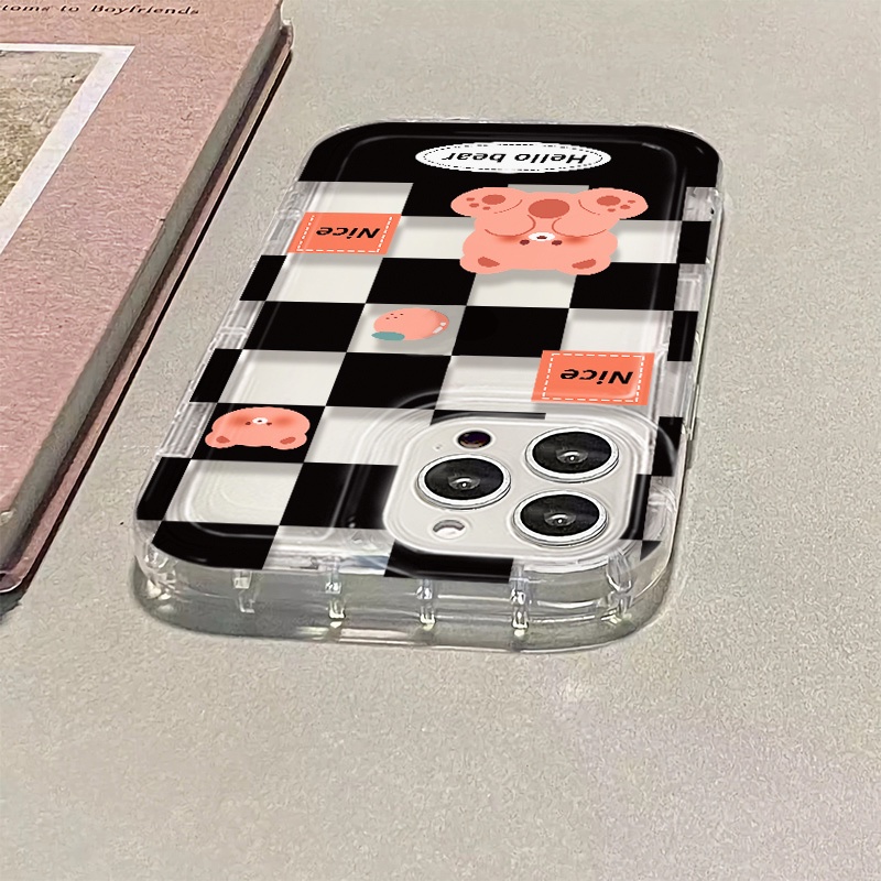 Ốp Điện Thoại Silicon TPU Mềm Trong Suốt In Họa Tiết Dễ Thương Cho IPhone 14 12 13 11 Pro XS Max 6 6S 7 + 8 Plus X XR