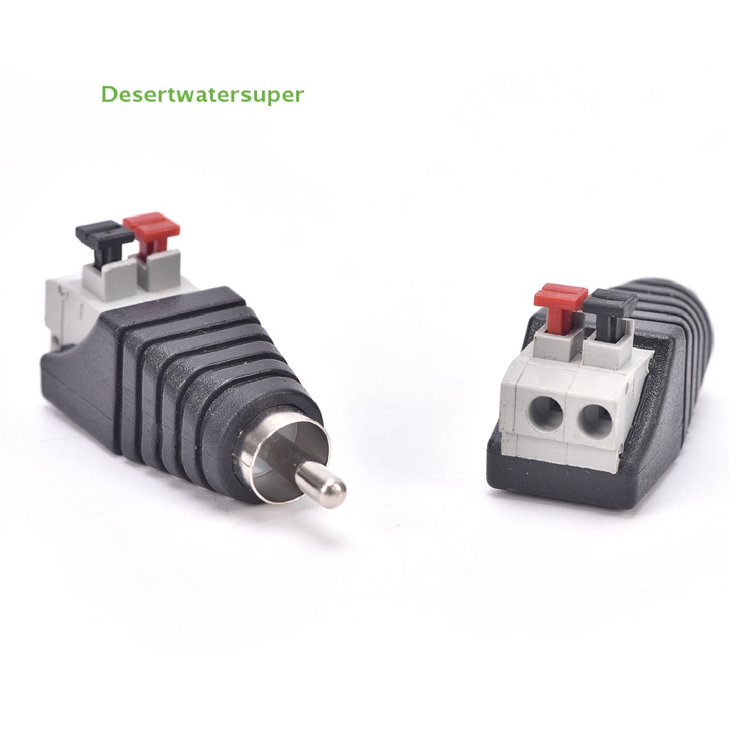 Set 2 Đầu Nối Dây Cáp Âm Thanh RCA A / V