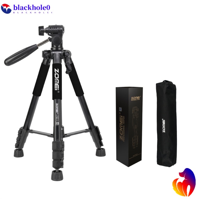 Giá Đỡ Ba Chân Bằng Nhôm Chuyên Nghiệp Zomei Q111 Cho Máy Ảnh Kỹ Thuật Số Dslr
