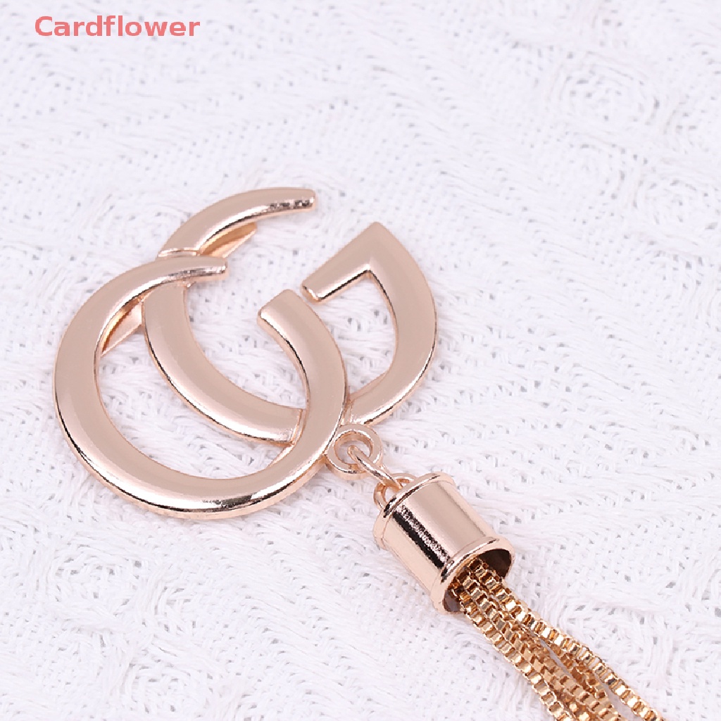 < Cardflower > Túi Xách Bằng Da Cứng Có Khóa Kim Loại Phối Tua Rua DIY Tinh Tế Mới