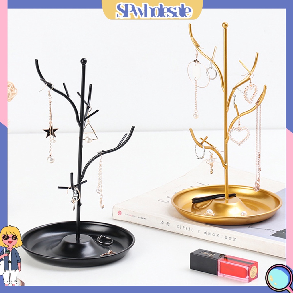 <SPwholesale> Giá Đỡ Trưng Bày Trang Sức Hình Nhánh Cây Bằng Sắt Rèn Luyện Sắp X